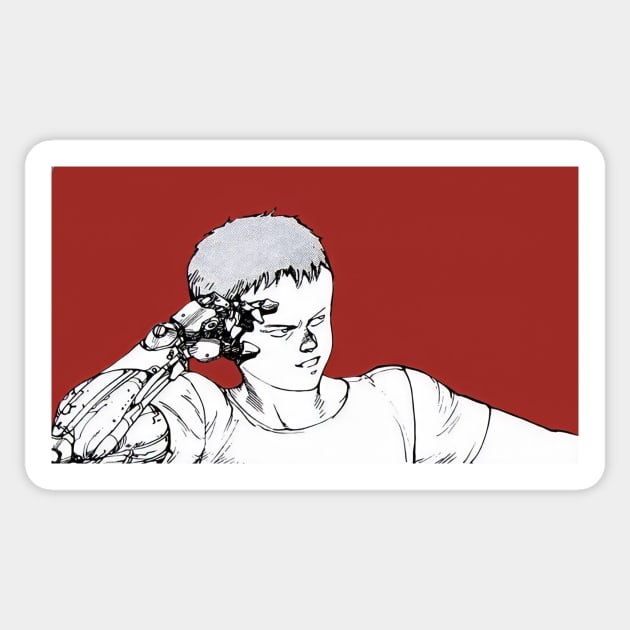 TETSUO SHIMA ,AKIRA Sticker by BadassManga